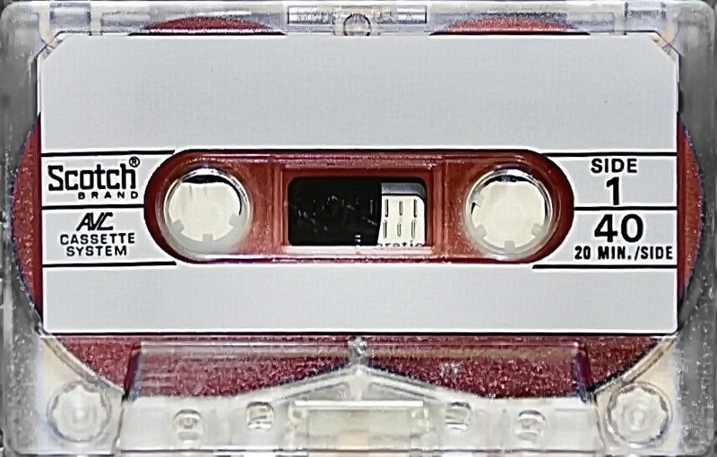 Compact Cassette: 3M Scotch - AVC 40