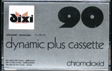 Compact Cassette Dixie 90 Type II Chrome 1980 Germany