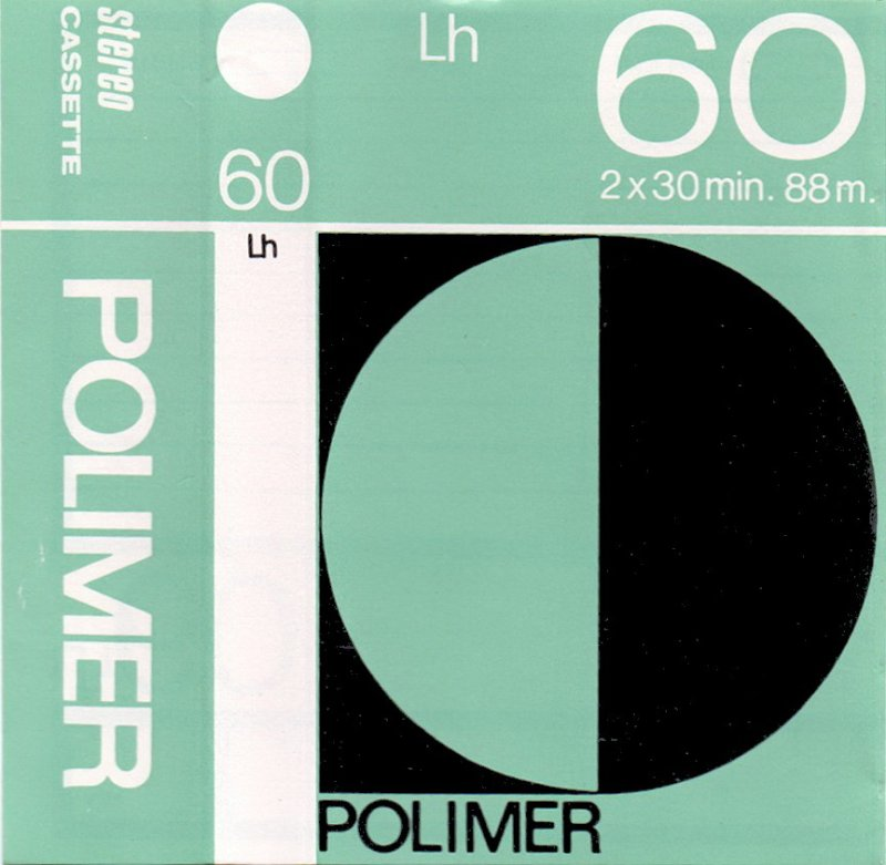 Compact Cassette Polimer LH 60 Type I Normal 1979 Hungary