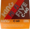 Compact Cassette King HI-FI Five 60 Type I Normal Europe