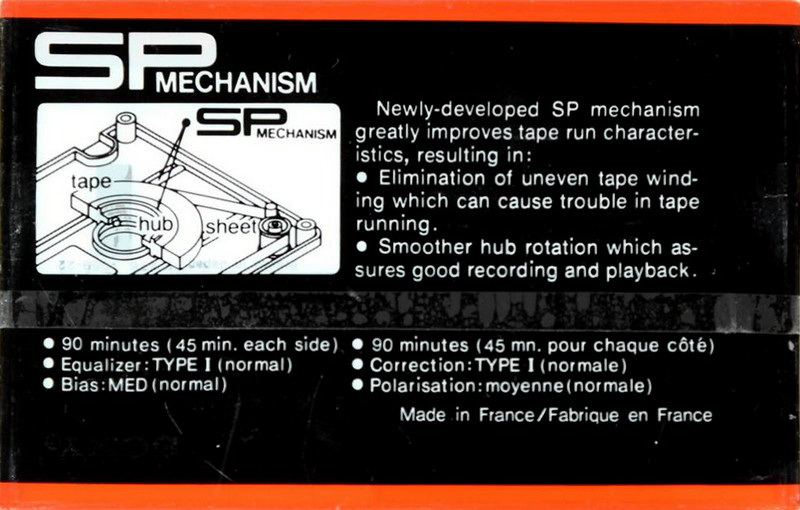2 pack Sony CHF 90 Type I Normal 1978 North America