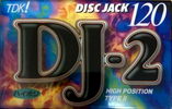 Compact Cassette TDK DJ2 Disc Jack 120 "DJ2-120N" Type II Chrome 1996 Japan
