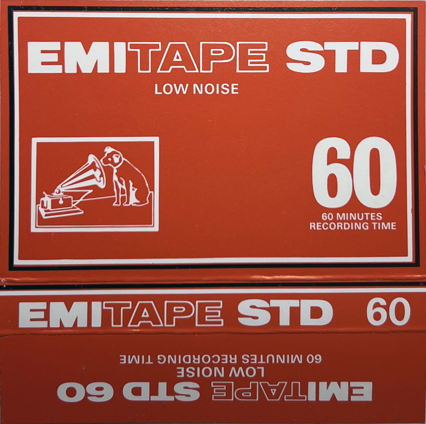 Compact Cassette EMITAPE STD 60 Type I Normal 1976 UK
