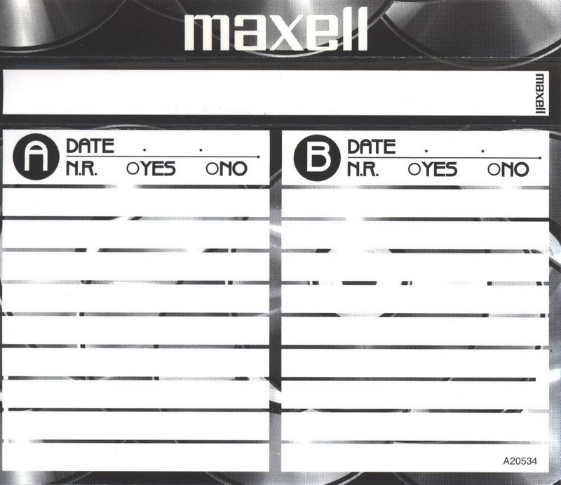 Compact Cassette Maxell UDII-CD 120 Type II Chrome 1998 Europe