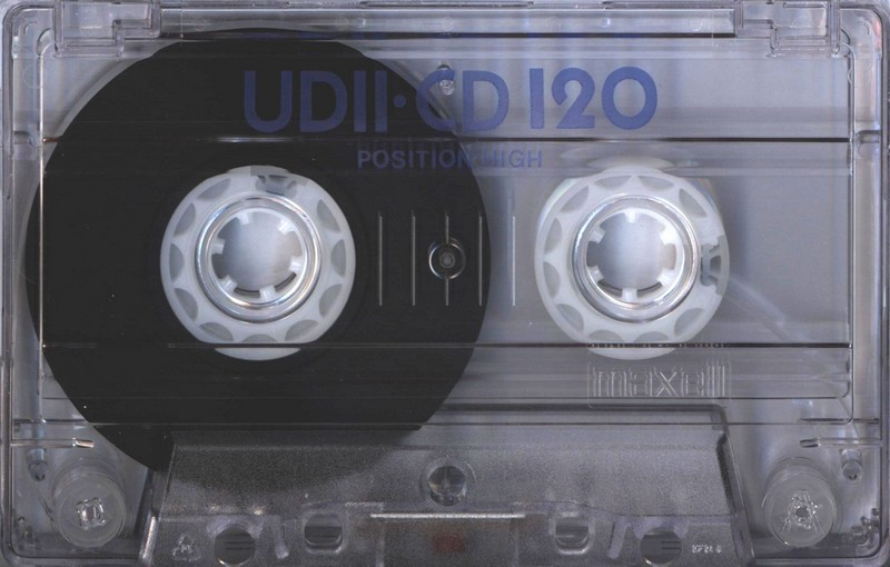 Compact Cassette Maxell UDII-CD 120 Type II Chrome 1998 Europe