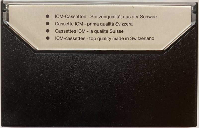 Compact Cassette: ICM  -  60