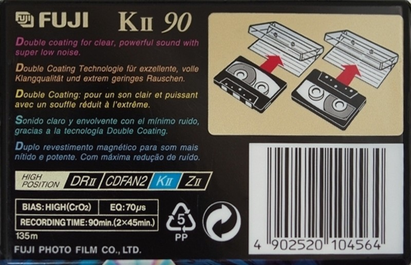 Compact Cassette: FUJI Fuji - KII 90