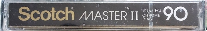 Compact Cassette: 3M Scotch - Master II 90