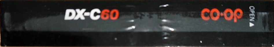 Compact Cassette CO-OP DX 60 Type I Normal 1986 Japan