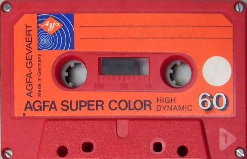 Compact Cassette: AGFA  - SUPER COLOR 60