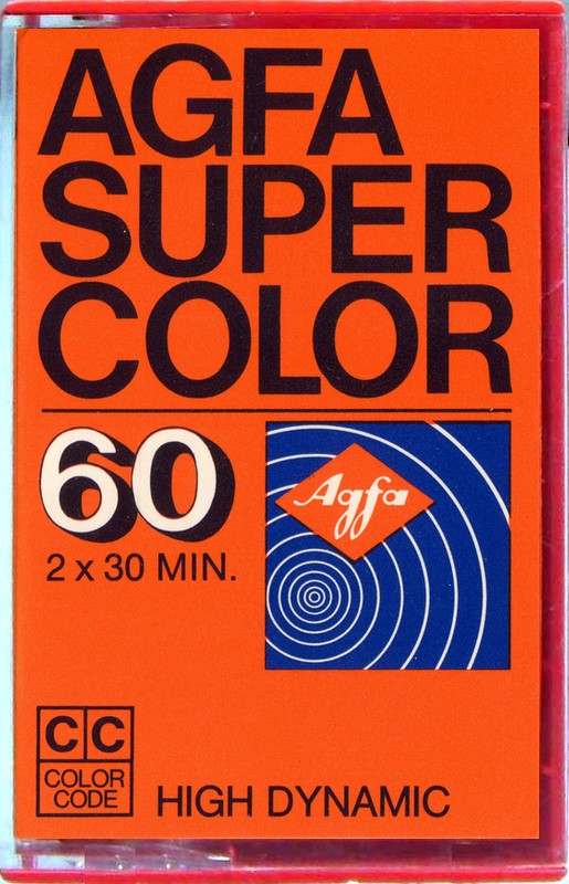 Compact Cassette: AGFA  - SUPER COLOR 60