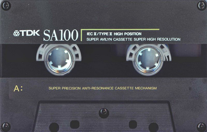 Compact Cassette: TDK  - SA 100