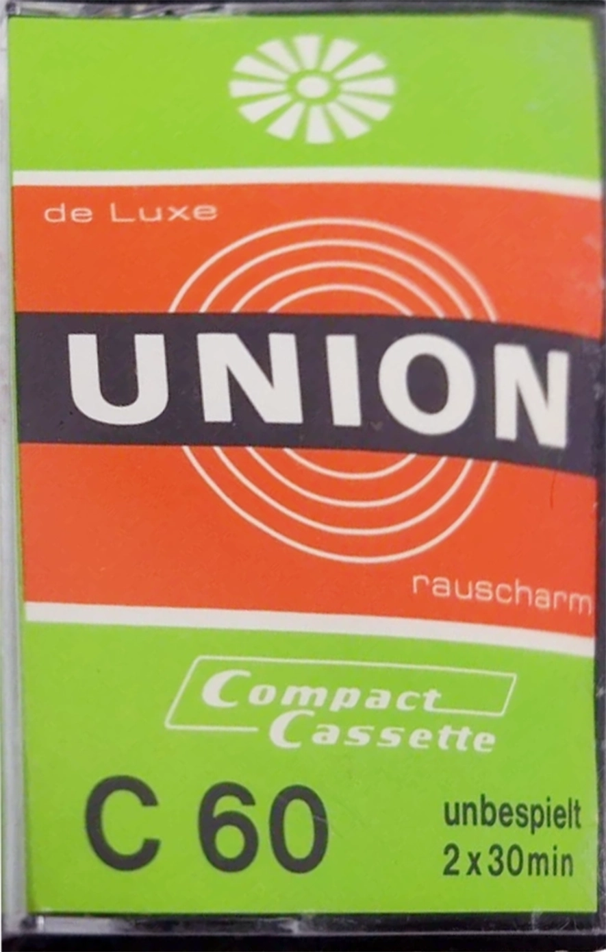 Compact Cassette Union de Luxe 60 Type I Normal Germany