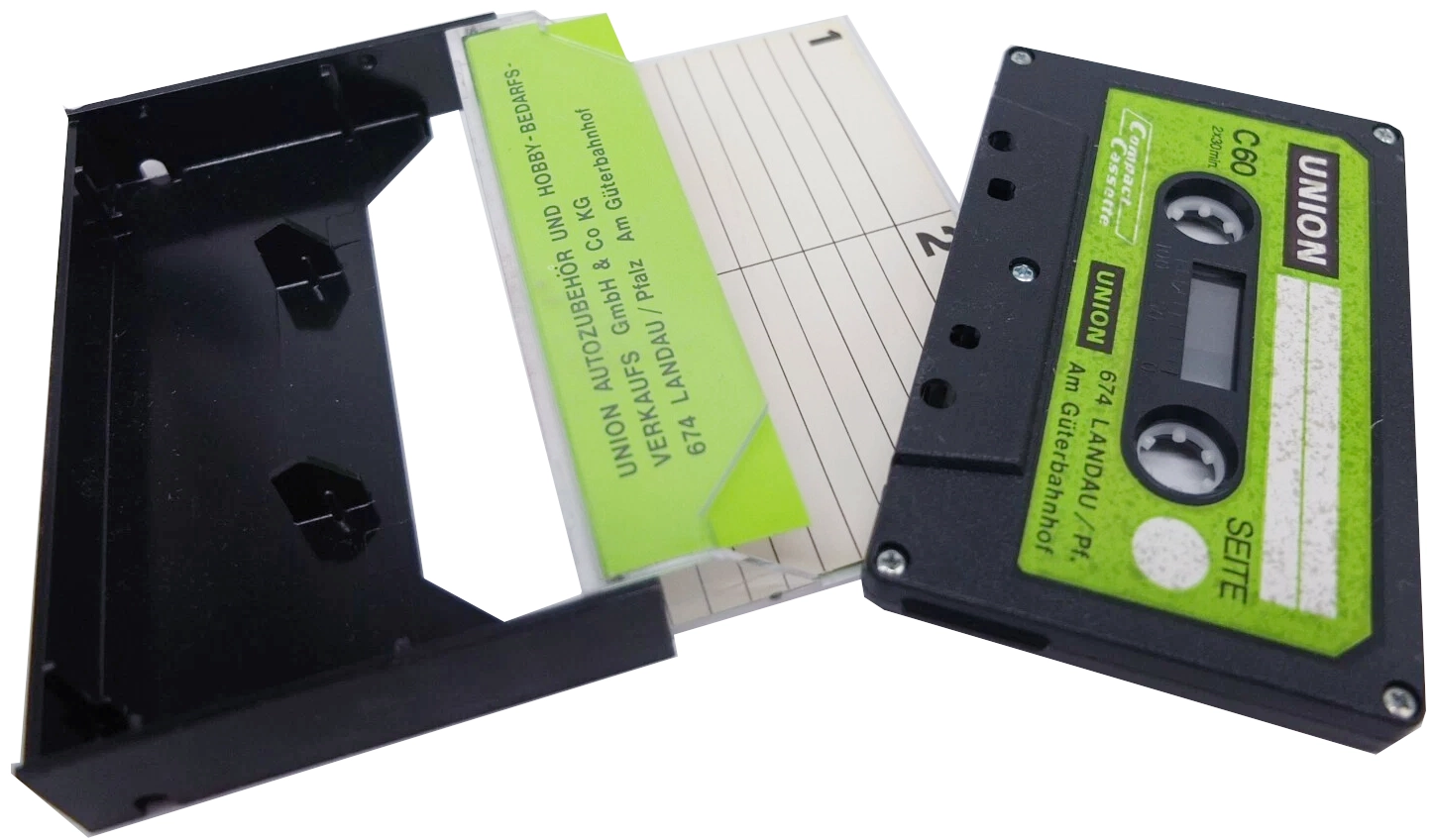 Compact Cassette Union de Luxe 60 Type I Normal Germany