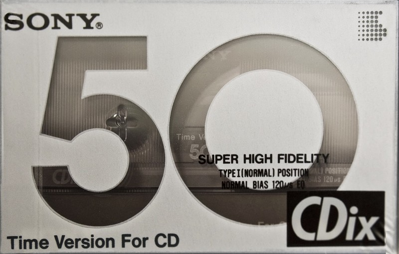 Compact Cassette: Sony  - CDix 50