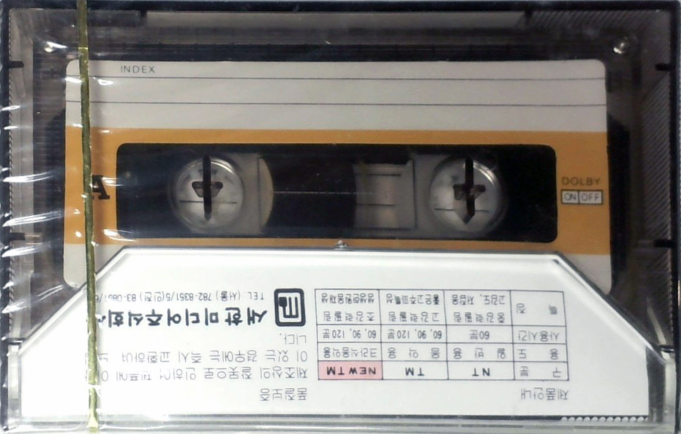 Compact Cassette Media TM 60 Type I Normal 1980 South Korea