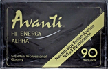 Compact Cassette Avanti Alpha 90 Type I Normal Hong Kong