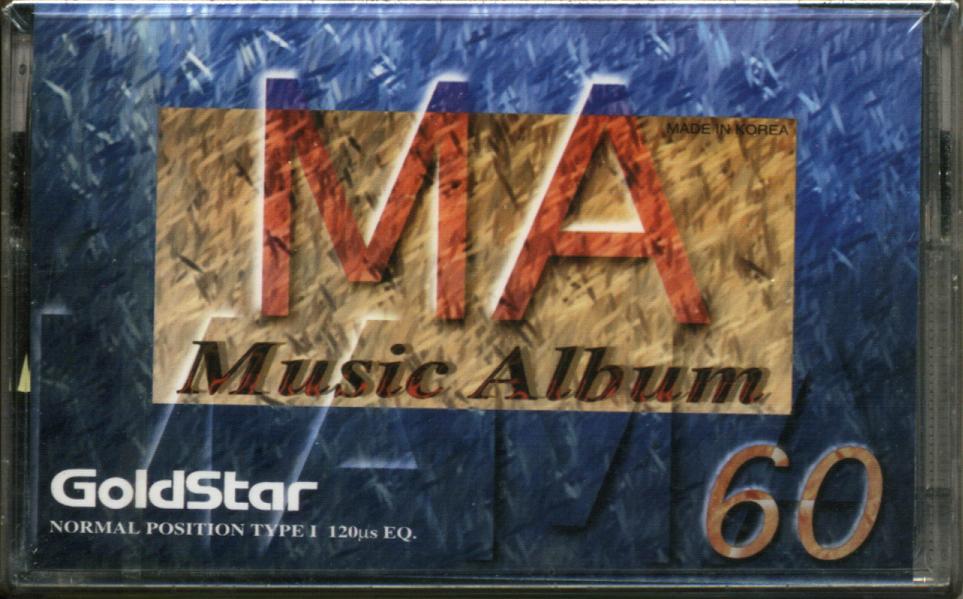 Compact Cassette Goldstar Fun 60 "MA Music Album" Type I Normal 1993 South Korea