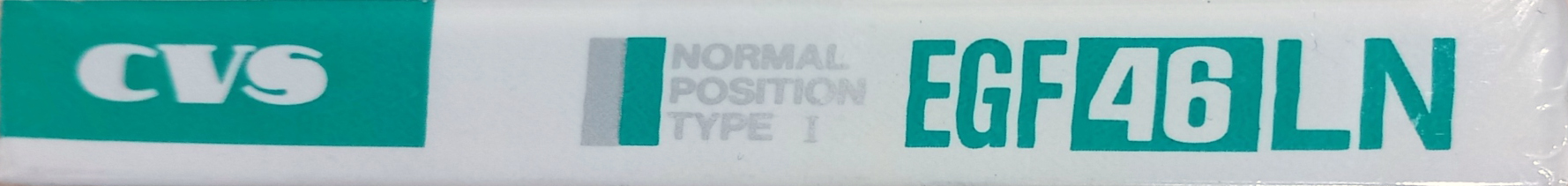 Compact Cassette CVS EGF LN 46 Type I Normal 1985 Japan