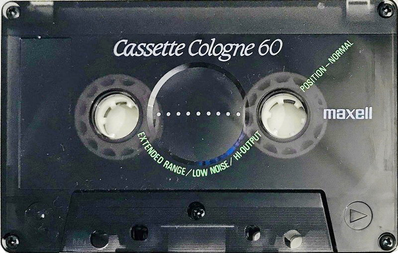 Compact Cassette: Maxell / Hitachi Maxell - Cologne 60