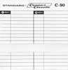 Compact Cassette Standard 90 Type I Normal 1974 UK