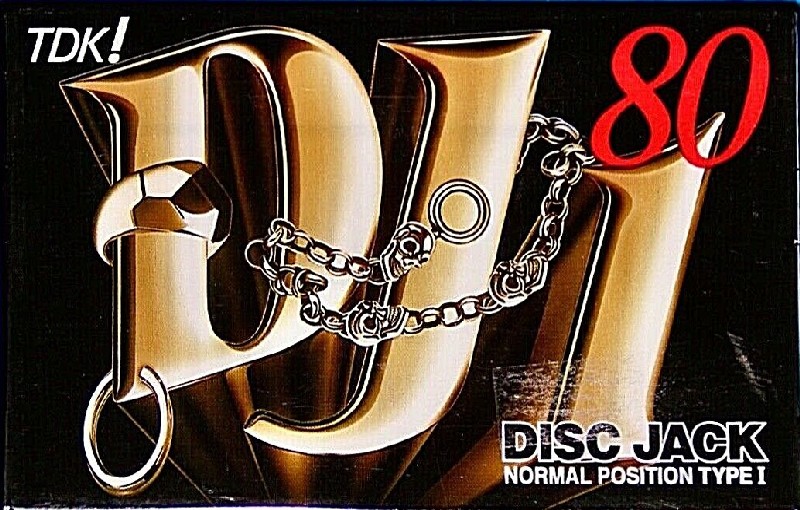 Compact Cassette TDK DJ1 Disc Jack 80 "DJ1-80S" Type I Normal 1997 Japan