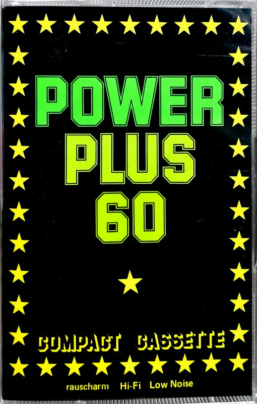 Compact Cassette Power Plus 60 Type I Normal 1986 Switzerland