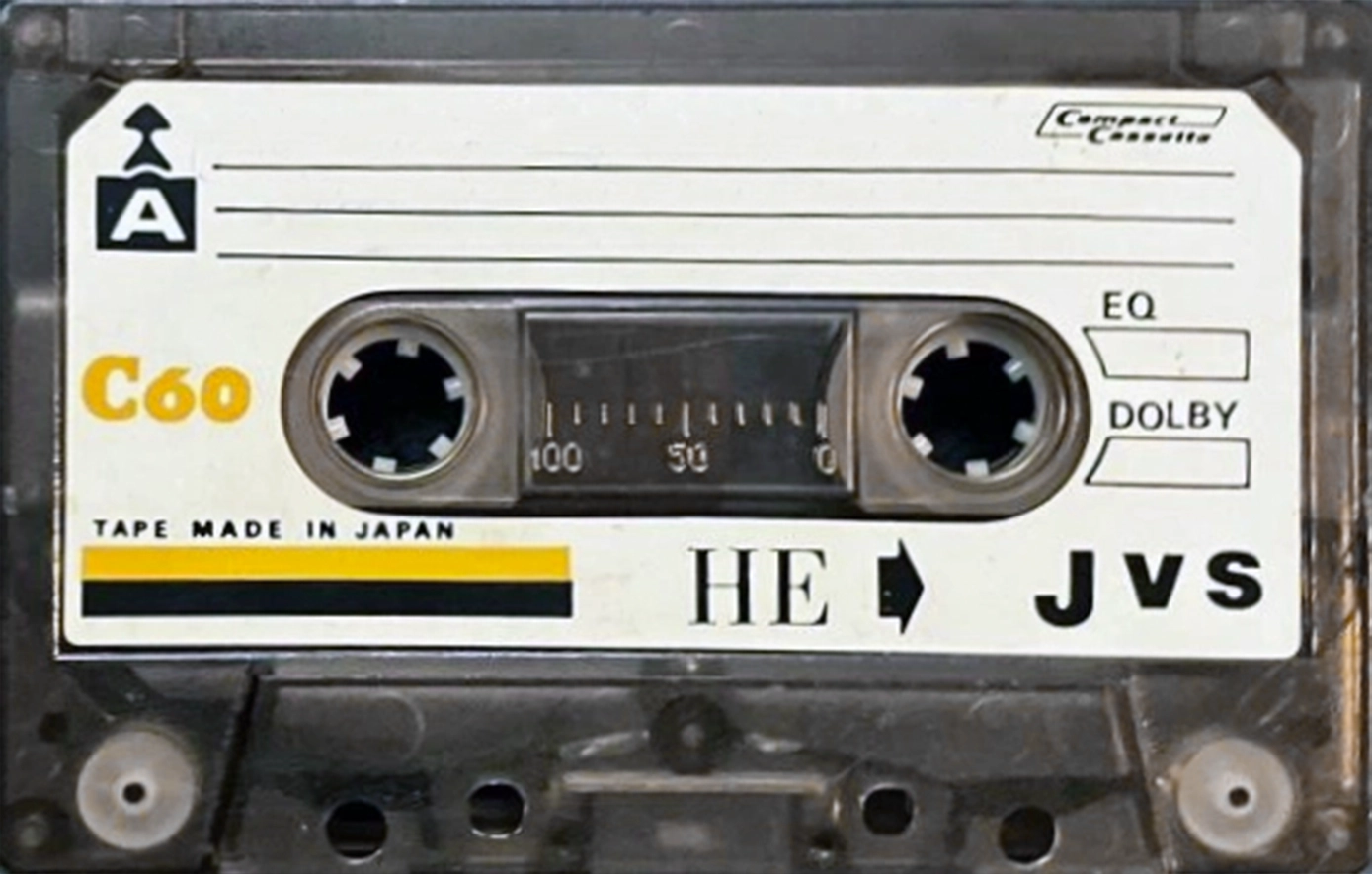 Compact Cassette JVS 60 "HE" Type I Normal Unknown Country