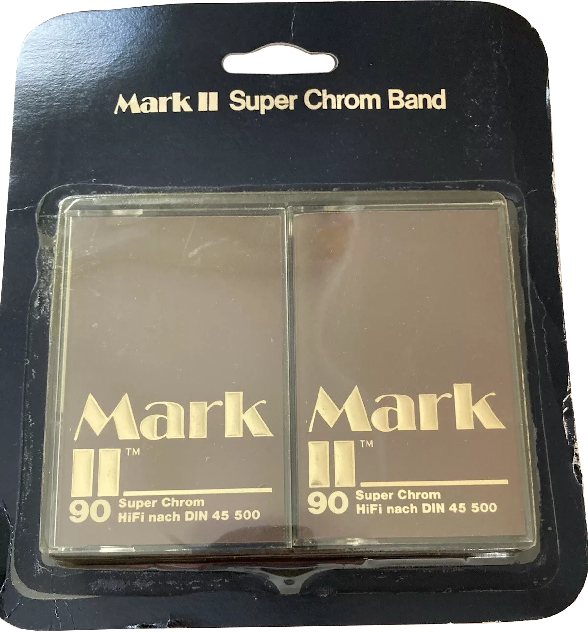 Blister Mark II Super Chrom 90 Type II Chrome 1982 Germany