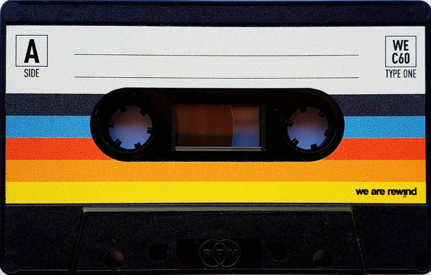 Compact Cassette We Are Rewind 60 "WE" Type I Normal 2025 Worldwide