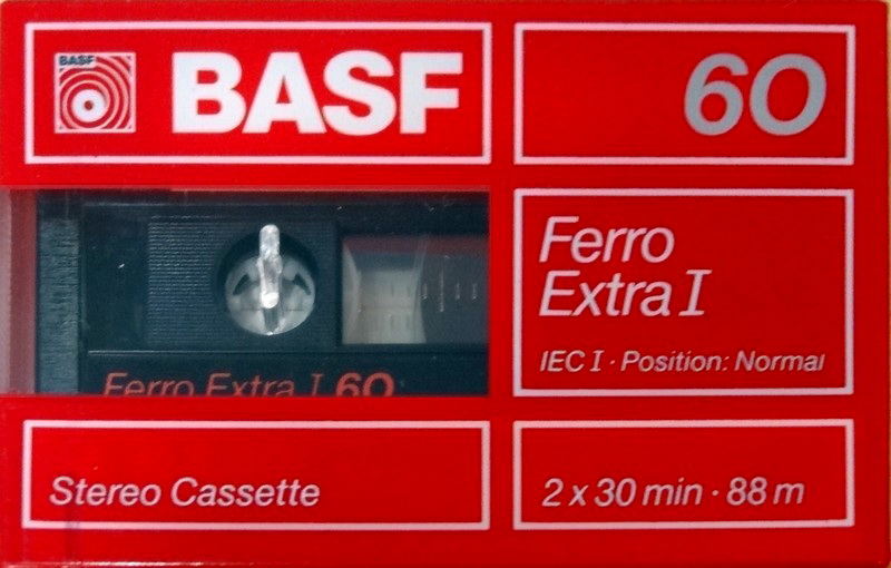 Compact Cassette: BASF  - Ferro Extra I 60