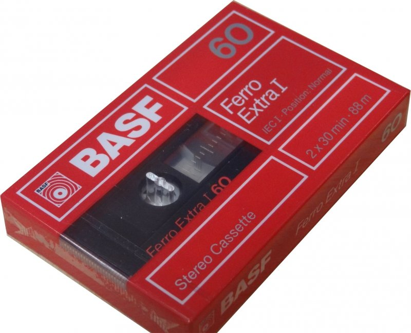 Compact Cassette: BASF  - Ferro Extra I 60