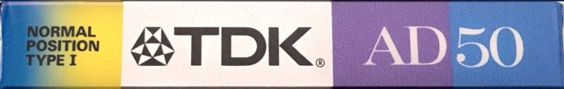 Compact Cassette: TDK  - AD 50