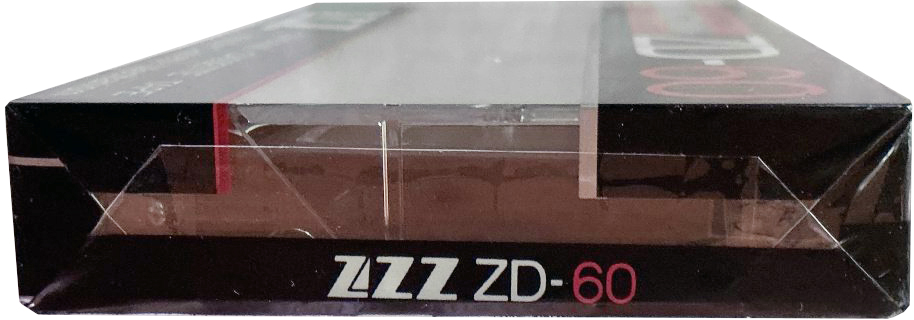 Compact Cassette ZZZ ZD 60 Type I Normal 1987 Worldwide