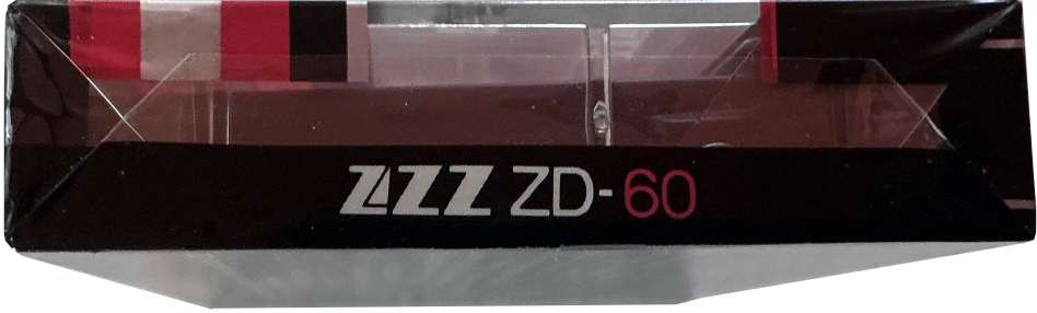 Compact Cassette ZZZ ZD 60 Type I Normal 1987 Worldwide