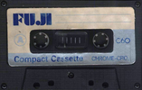 Compact Cassette Fuji 60 Type II Chrome Japan