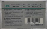 Compact Cassette Goldstar CRX 90 Type II Chrome 1986 Europe