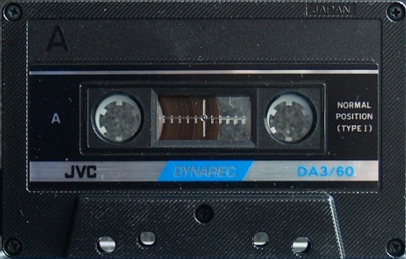 Compact Cassette:  JVC - DA3 60