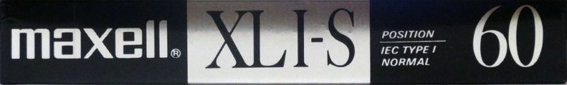 Compact Cassette Maxell XLI-S 60 Type I Normal 1988 Europe