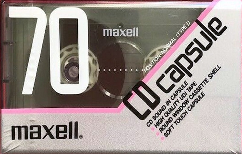 Compact Cassette: Maxell / Hitachi Maxell - CD Capsule 70