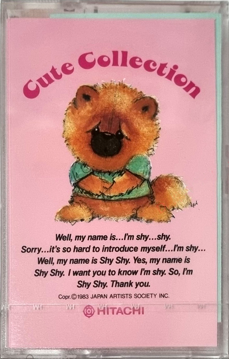 Compact Cassette Hitachi Cute Collection 46 "AC46SH" Type I Normal 1985 Japan