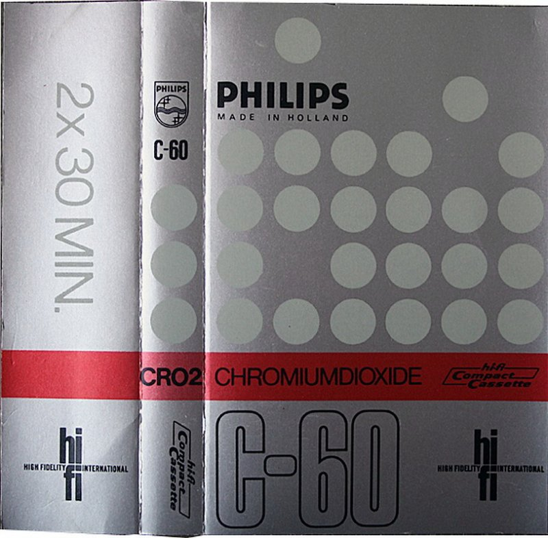 Compact Cassette: Philips  - Chromium 60