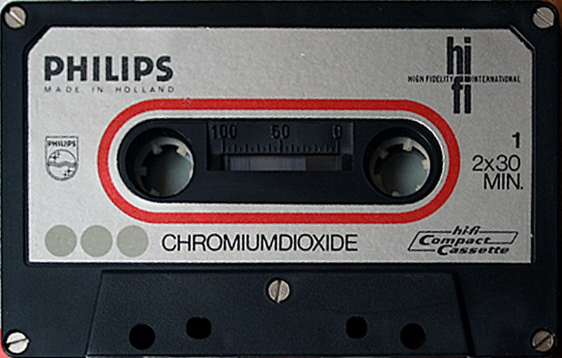 Compact Cassette: Philips  - Chromium 60