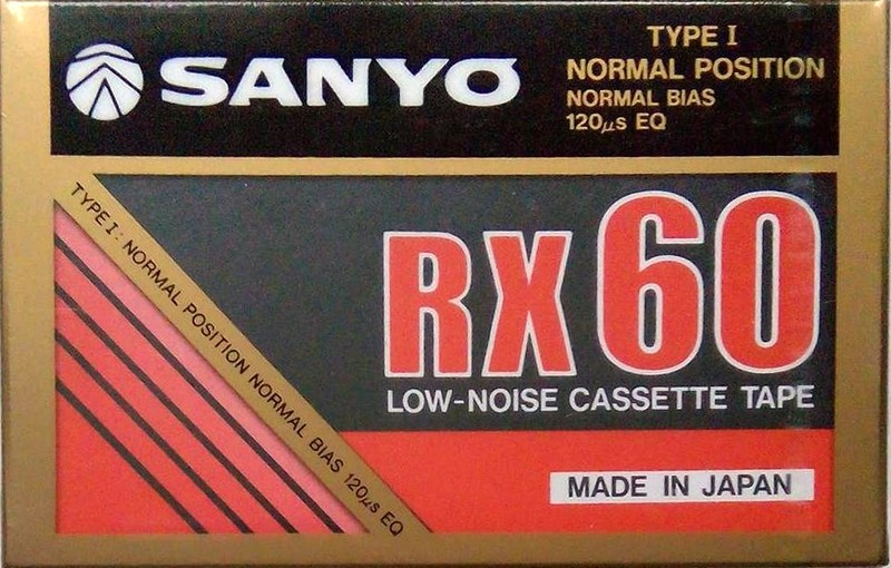 Compact Cassette:  Sanyo - RX 60