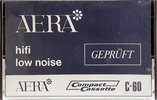 Compact Cassette Aera 60 Type I Normal 1979 Germany