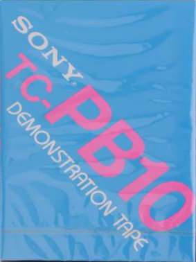 Compact Cassette Sony "TC-PB10" Demonstration Tape Japan