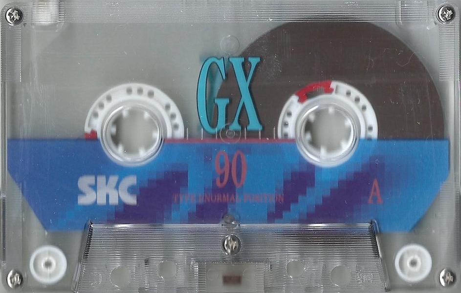Compact Cassette SKC GX 90 Type I Normal 1995 Europe