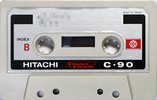 Compact Cassette Hitachi 90 Type I Normal 1966 Worldwide