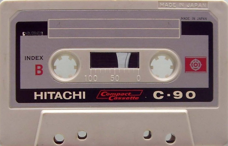Compact Cassette Hitachi 90 Type I Normal 1966 Japan
