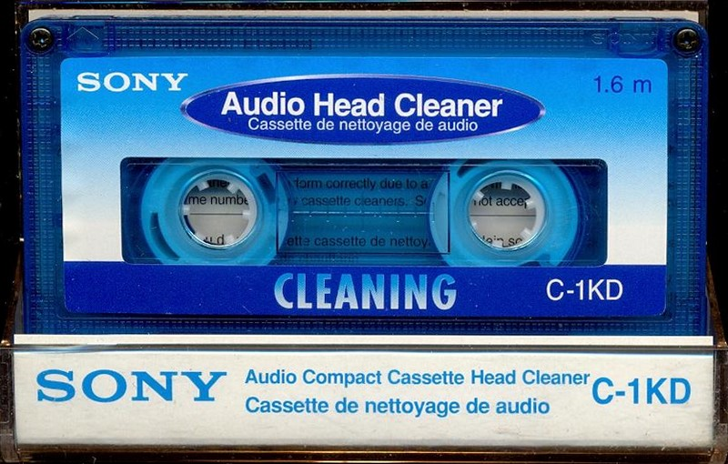 Compact Cassette Sony "C-1KD" Cleaning Cassette Worldwide